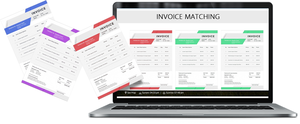 Astin Technology Invoice Match